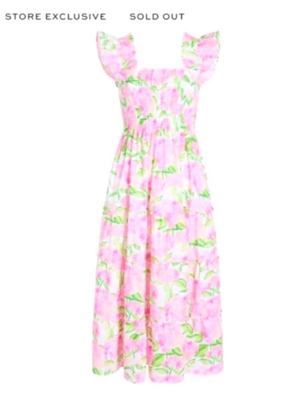 Hill House Ellie Nap dress. Pink Hydrangea. XS. EUC